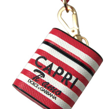 Load image into Gallery viewer, Dolce & Gabbana Elegant Red Leather Airpods Case