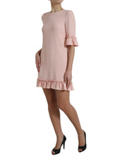 Load image into Gallery viewer, Dolce & Gabbana Light Pink Viscose A-line Shift Mini Dress