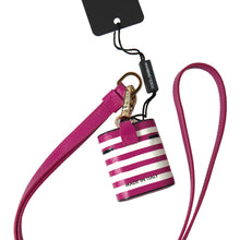Load image into Gallery viewer, Dolce & Gabbana Chic Fuchsia Leather Airpods Case
