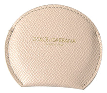 Load image into Gallery viewer, Dolce & Gabbana Elegant Calfskin Leather Hand Mirror Holder