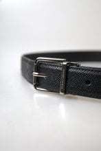 Load image into Gallery viewer, Dolce & Gabbana Elegant Black Leather Designer Belt