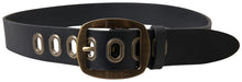 Load image into Gallery viewer, Dolce & Gabbana Sleek Italian Leather Belt with Metal Buckle