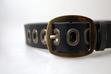 Load image into Gallery viewer, Dolce & Gabbana Sleek Italian Leather Belt with Metal Buckle
