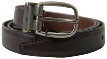 Load image into Gallery viewer, Dolce & Gabbana Elegant Leather Belt with Metal Buckle