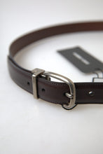 Load image into Gallery viewer, Dolce & Gabbana Elegant Leather Belt with Metal Buckle