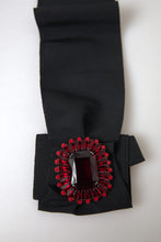Load image into Gallery viewer, Dolce & Gabbana Exquisite Embellished Black Belt