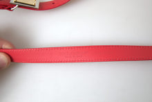Load image into Gallery viewer, Dolce & Gabbana Elegant Red Leather Designer Belt