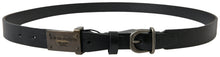 Load image into Gallery viewer, Dolce & Gabbana Elegant Black Leather Belt - Metal Buckle Closure