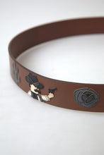 Load image into Gallery viewer, Dolce & Gabbana Elegant Leather Belt with Metal Buckle