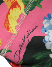 Load image into Gallery viewer, Dolce & Gabbana Multicolor Floral High Waist Leggings Pants