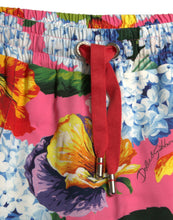 Load image into Gallery viewer, Dolce & Gabbana Floral High-Rise Drawstring Jogger Pants