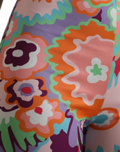 Load image into Gallery viewer, Dolce & Gabbana Multicolor Floral High Waist Leggings Pants
