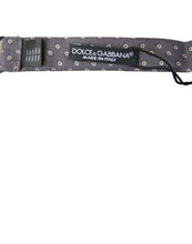 Load image into Gallery viewer, Dolce & Gabbana Elegant Silk Gray Polka Dot Bow Tie