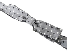 Load image into Gallery viewer, Dolce & Gabbana Elegant Silk Gray Bow Tie
