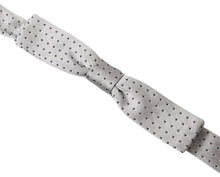 Load image into Gallery viewer, Dolce & Gabbana Elegant Grey Silk Bow Tie