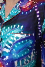 Load image into Gallery viewer, Dolce & Gabbana Psychedelic Print Silk Pajama Shirt