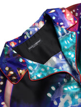 Load image into Gallery viewer, Dolce & Gabbana Psychedelic Print Silk Pajama Shirt