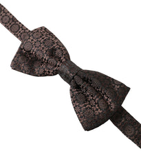 Load image into Gallery viewer, Dolce & Gabbana Elegant Silk Brown Bow Tie