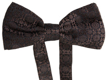 Load image into Gallery viewer, Dolce & Gabbana Elegant Silk Brown Bow Tie