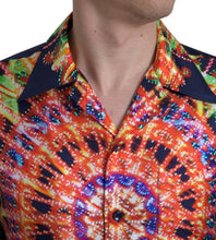 Load image into Gallery viewer, Dolce & Gabbana Multicolor Silk Button-Down Casual Shirt
