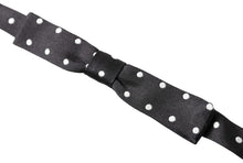Load image into Gallery viewer, Dolce & Gabbana Elegant Black Silk Bow Tie