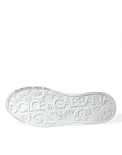 Load image into Gallery viewer, Dolce & Gabbana White Red Leather Low Top Sneakers Shoes