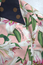 Load image into Gallery viewer, Dolce & Gabbana Cotton Polka Dot Lily Print Collared Shirt