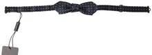 Load image into Gallery viewer, Dolce & Gabbana Elegant Blue Silk Bow Tie