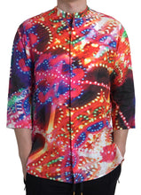 Load image into Gallery viewer, Dolce & Gabbana Stunning Multicolor Linen Casual Shirt