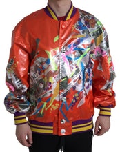Load image into Gallery viewer, Dolce & Gabbana Elegant Orange Bomber Jacket - Men's Luxury Outerwear