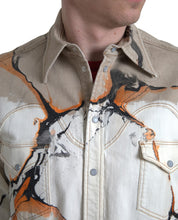 Load image into Gallery viewer, Dolce & Gabbana Multicolor Cotton Stretch Denim Shirt