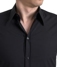 Load image into Gallery viewer, Dolce & Gabbana Elegant Slim Fit Black Cotton Dress Shirt