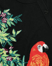 Load image into Gallery viewer, Dolce & Gabbana Black Bird Wool Long Sleeve Cardigan Sweater