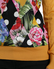 Load image into Gallery viewer, Dolce & Gabbana Multicolor Patchwork Cashmere Henley Sweater