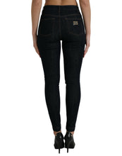 Load image into Gallery viewer, Dolce & Gabbana Blue Cotton Stretch Denim Skinny Jeans