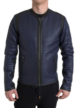 Load image into Gallery viewer, Dolce & Gabbana Elegant Blue Nylon Zip Blouson Jacket