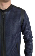 Load image into Gallery viewer, Dolce & Gabbana Elegant Blue Nylon Zip Blouson Jacket