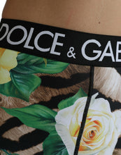 Load image into Gallery viewer, Dolce & Gabbana Multicolor Floral High Waist Leggings Pants