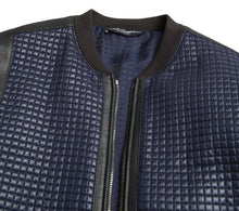 Load image into Gallery viewer, Dolce & Gabbana Elegant Blue Nylon Zip Blouson Jacket