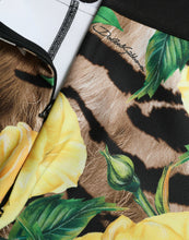 Load image into Gallery viewer, Dolce & Gabbana Multicolor Floral High Waist Leggings Pants