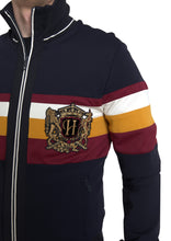 Load image into Gallery viewer, Dolce & Gabbana Elegant Blue Striped Zip Cardigan Sweater