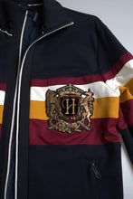 Load image into Gallery viewer, Dolce & Gabbana Elegant Blue Striped Zip Cardigan Sweater