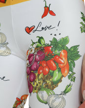 Load image into Gallery viewer, Dolce & Gabbana White Vegetables High Waist Leggings Pants