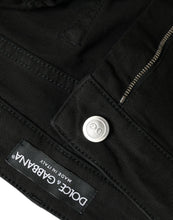 Load image into Gallery viewer, Dolce & Gabbana Jeans Skinny Black Cotton Stretch Denim Skinny Jeans
