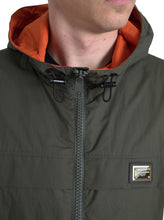 Load image into Gallery viewer, Dolce & Gabbana Elegant Hooded Full Zip Jacket in Green and Orange