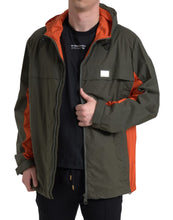 Load image into Gallery viewer, Dolce & Gabbana Elegant Hooded Full Zip Jacket in Green and Orange