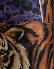 Load image into Gallery viewer, Dolce & Gabbana Multicolor Tiger Cotton Loose Denim Jeans