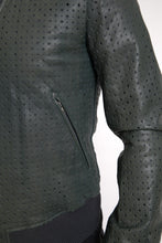Load image into Gallery viewer, Dolce & Gabbana Emerald Green Goatskin Bomber Jacket