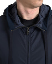 Load image into Gallery viewer, Dolce & Gabbana Elegant Blue Hooded Sweatshirt with Zip Closure
