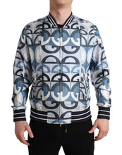 Load image into Gallery viewer, Dolce & Gabbana Multicolor Logo Print Bomber Blouson Jacket